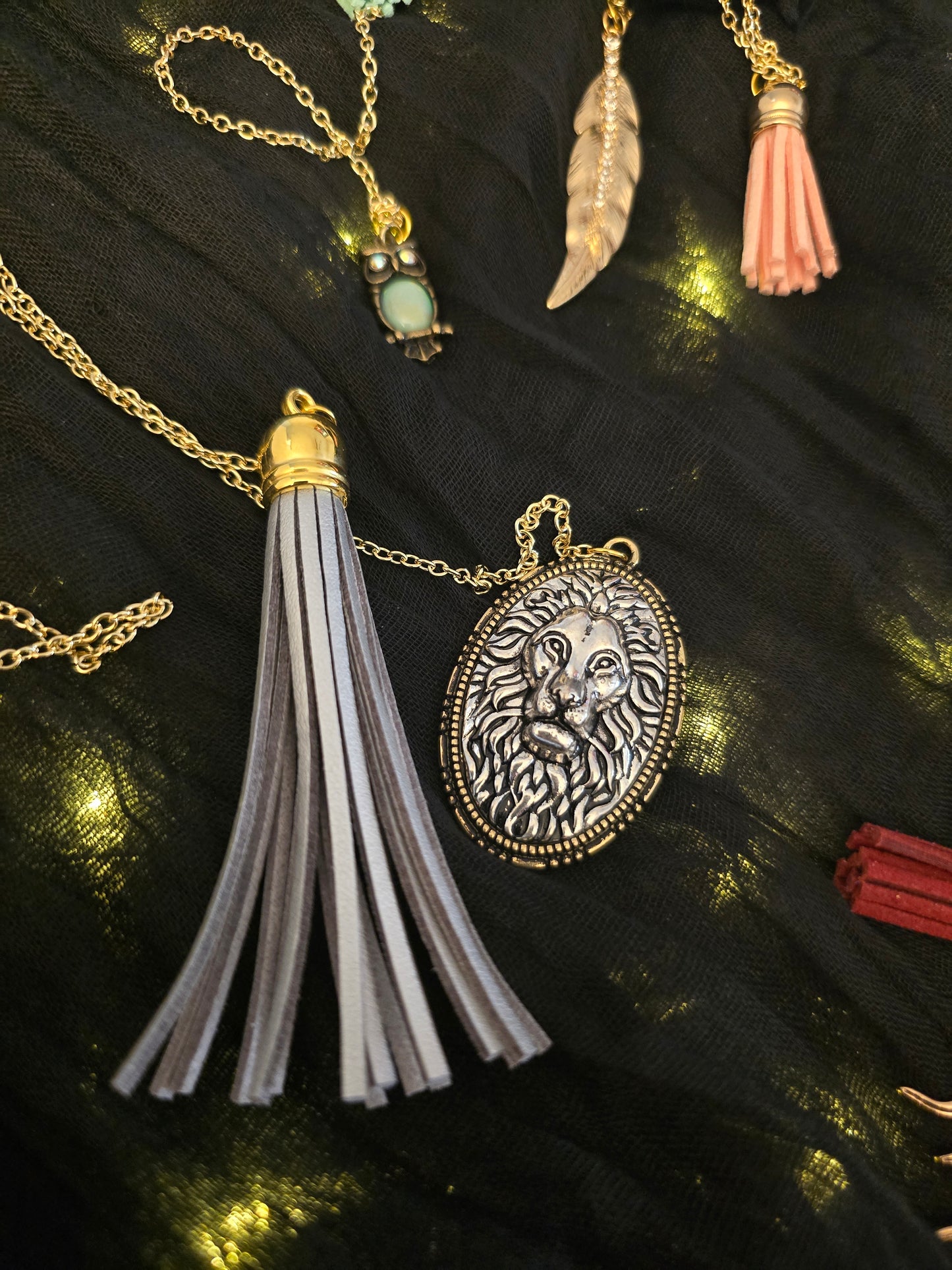 Lion Bust Pendant