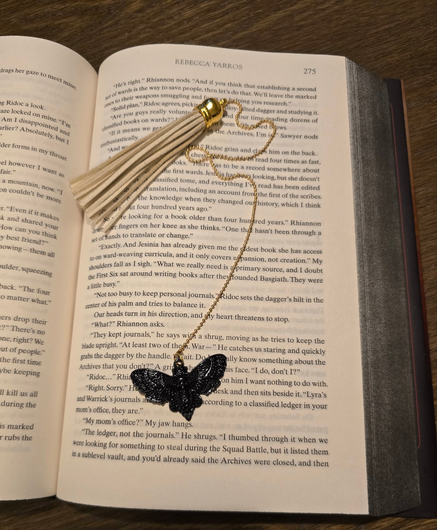 Death's Head Moth w/ Long Tassel