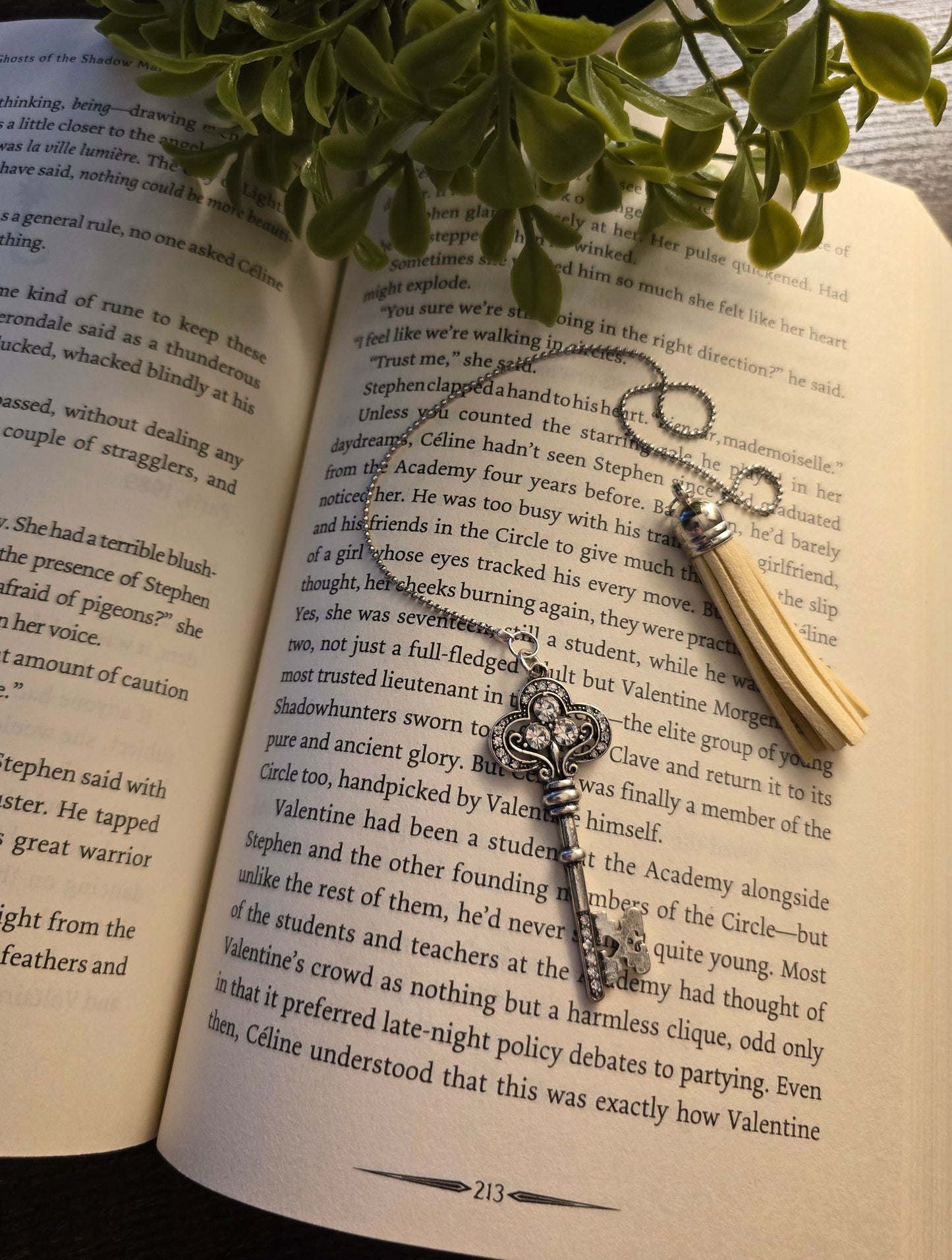 Crystal Key w/ Tassel