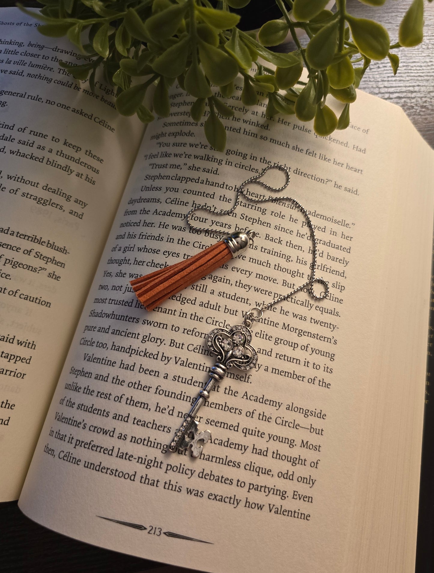 Crystal Key w/ Tassel