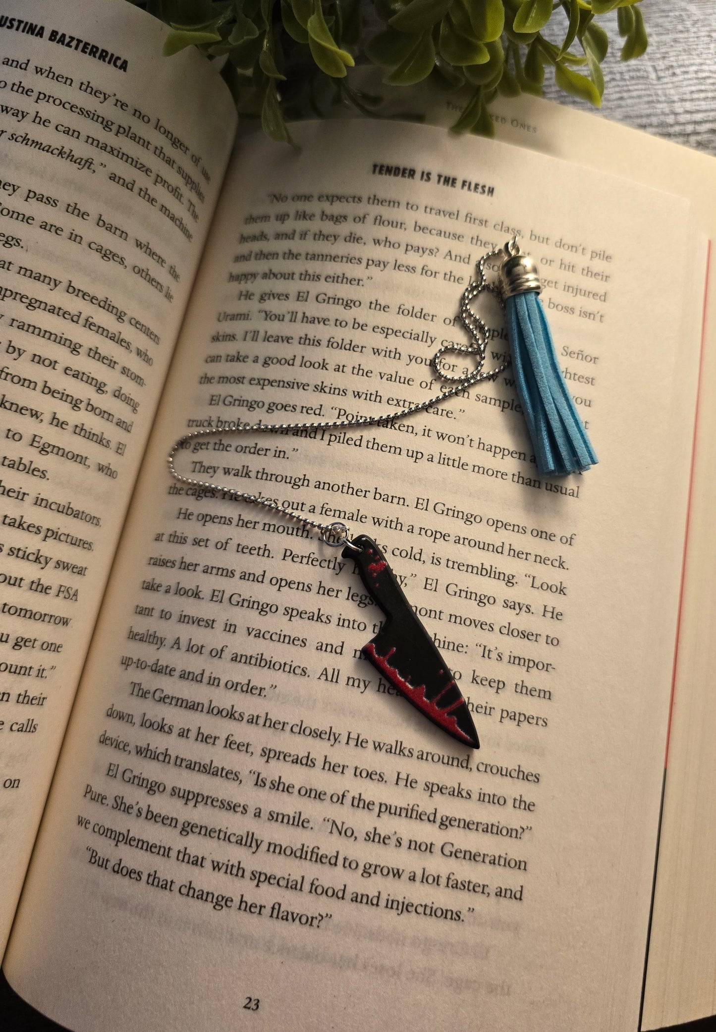 Black Bloody Knife w/ Tassel