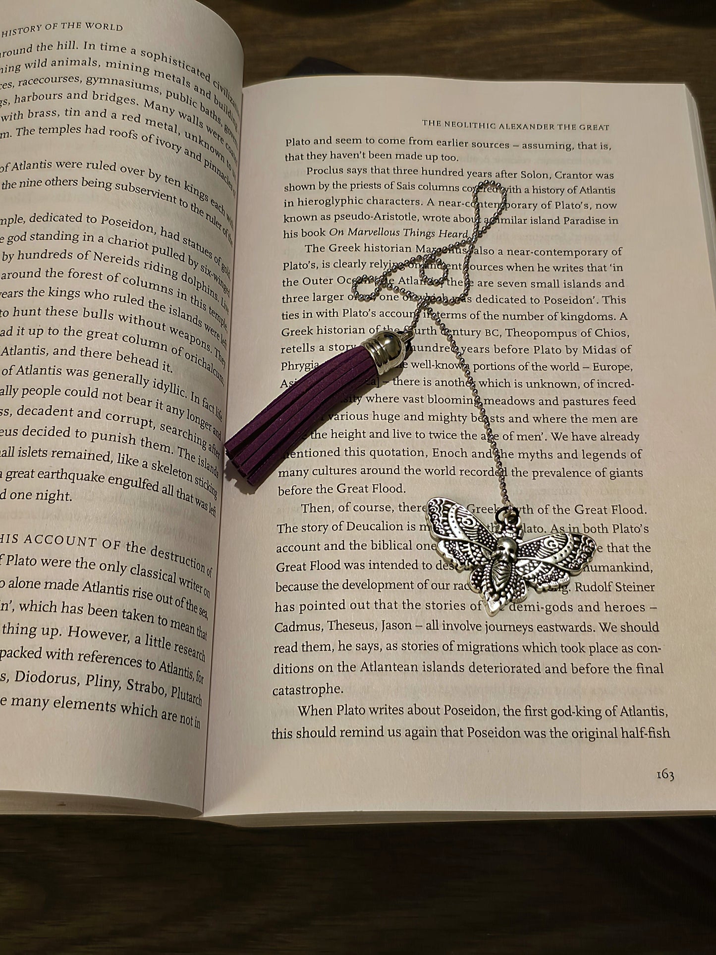 Death's Head Moth w/ Short Tassel