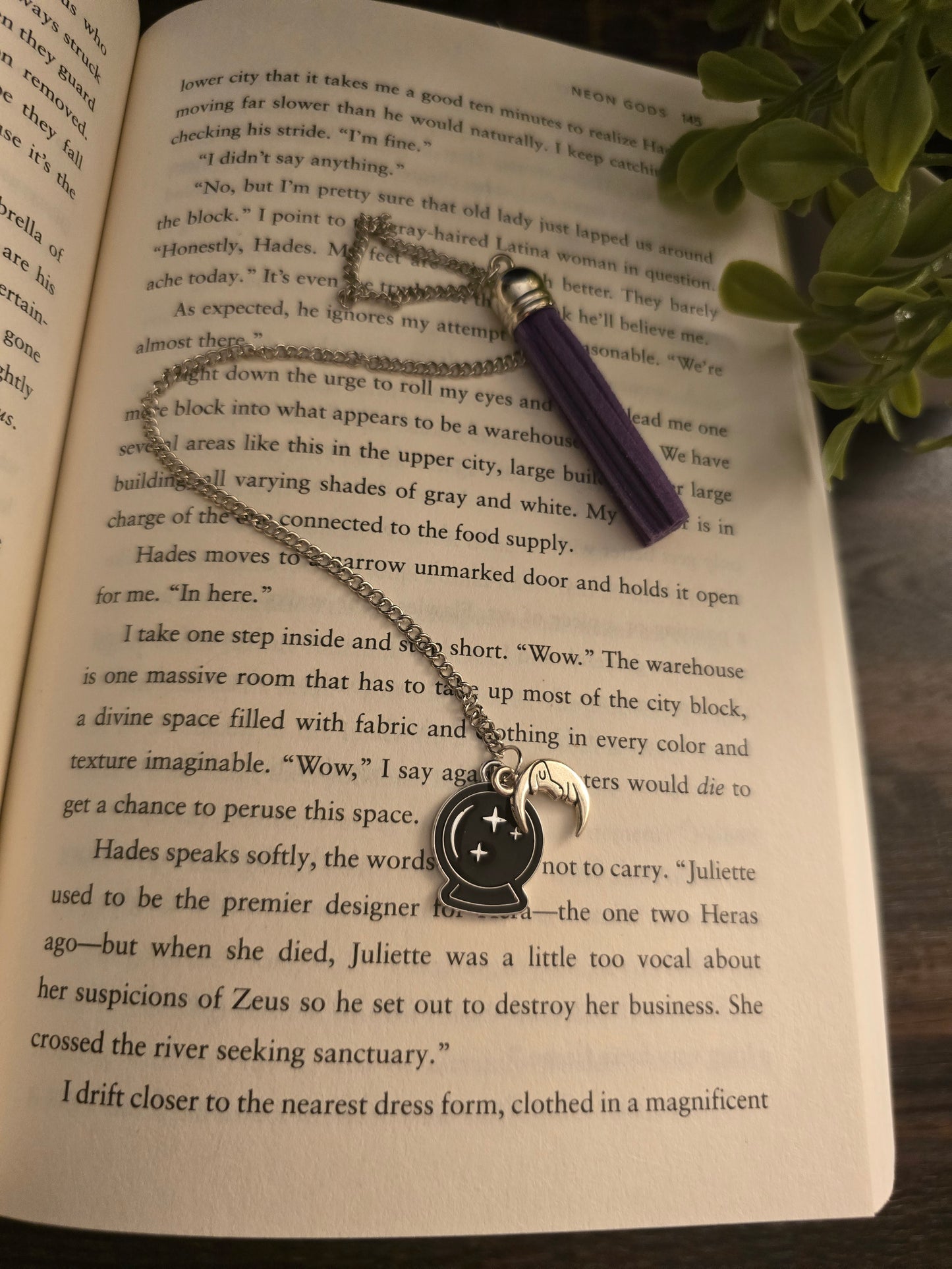 Crystal Ball w/ Tassel