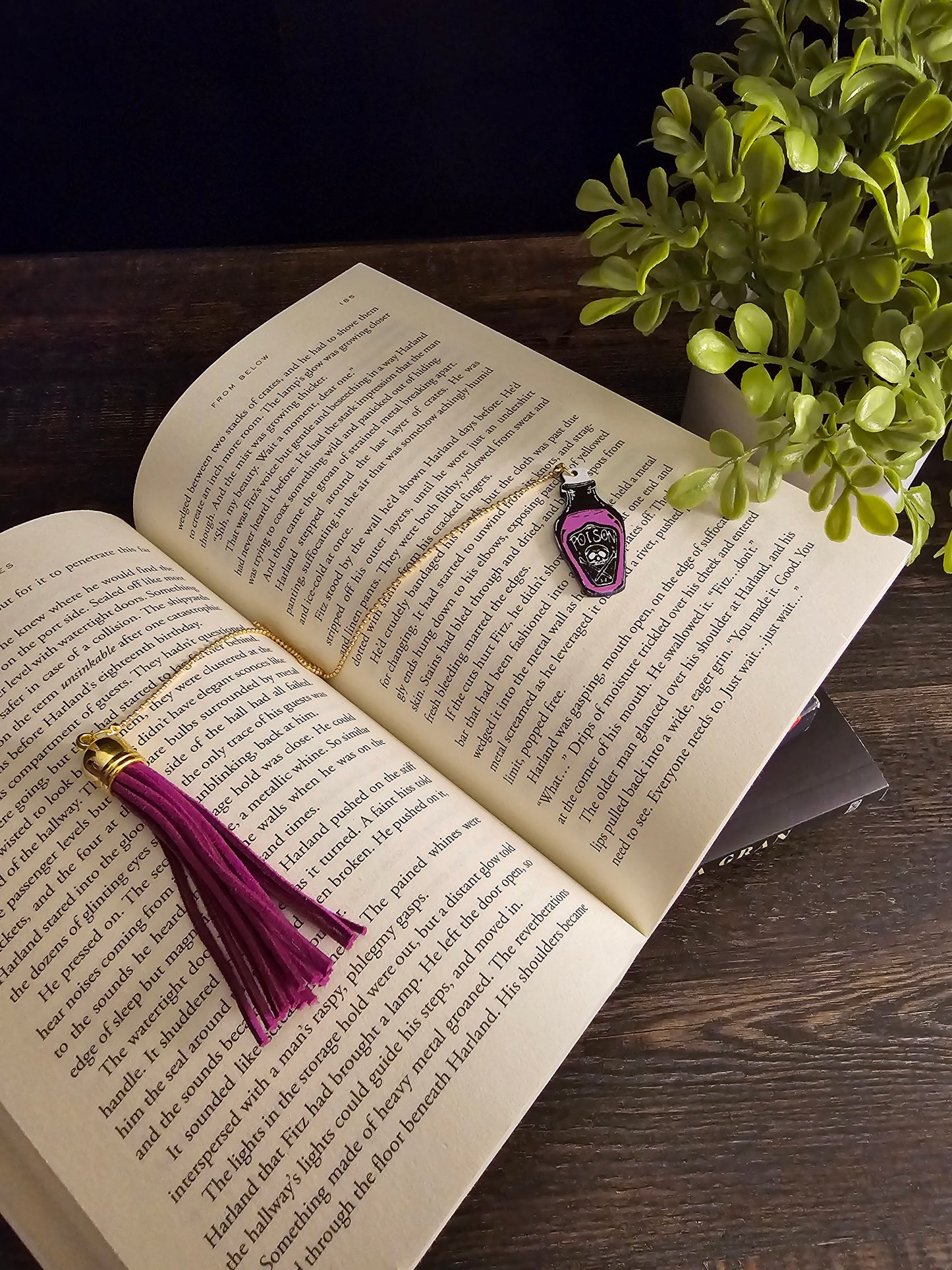 Pink Poison w/ Fuschia Tassel