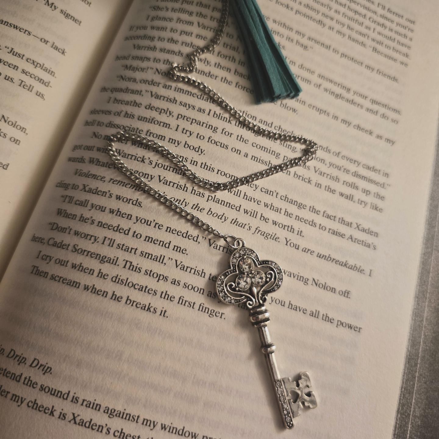 Crystal Key w/ Tassel