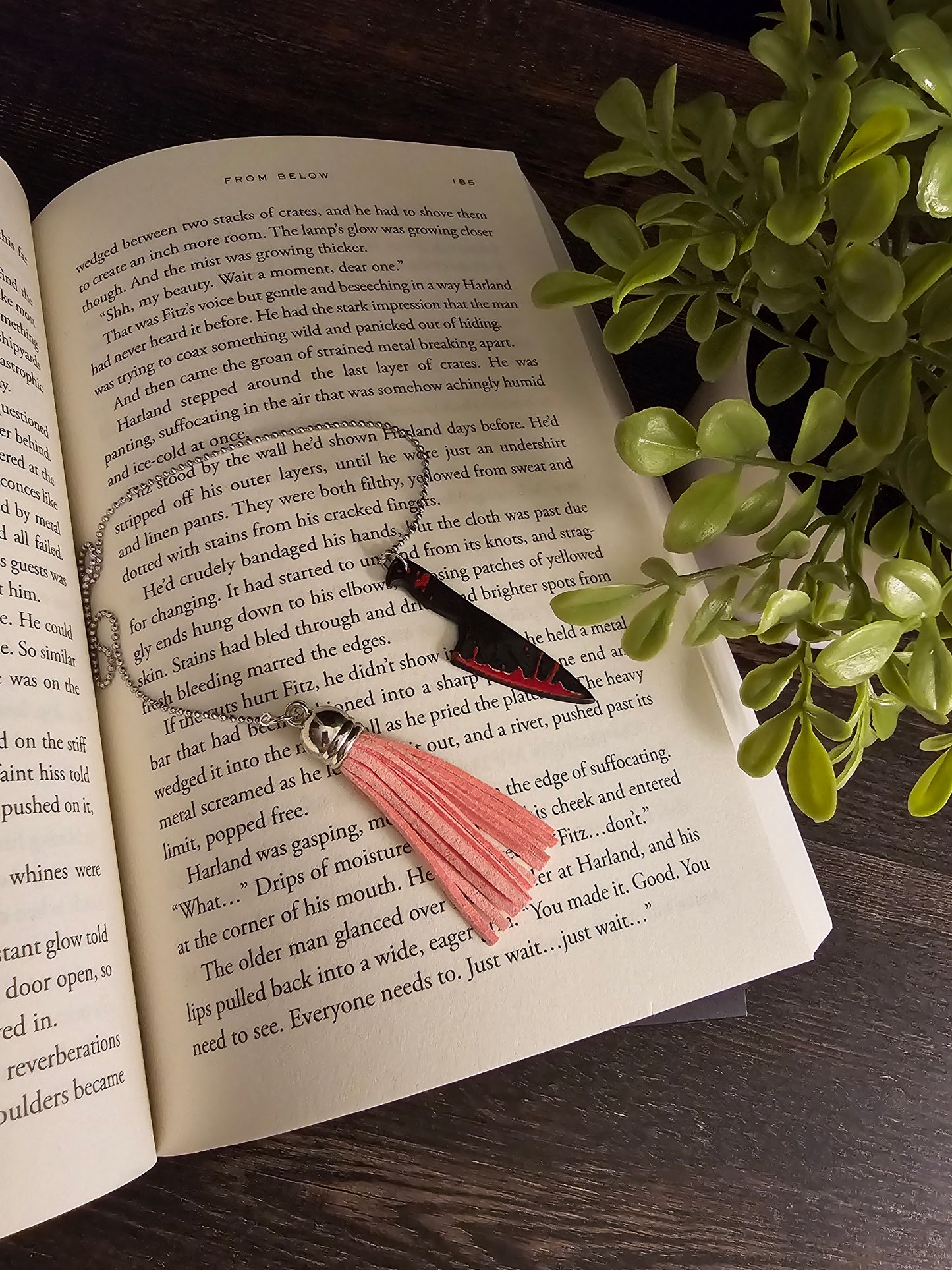 Black Bloody Knife w/ Tassel