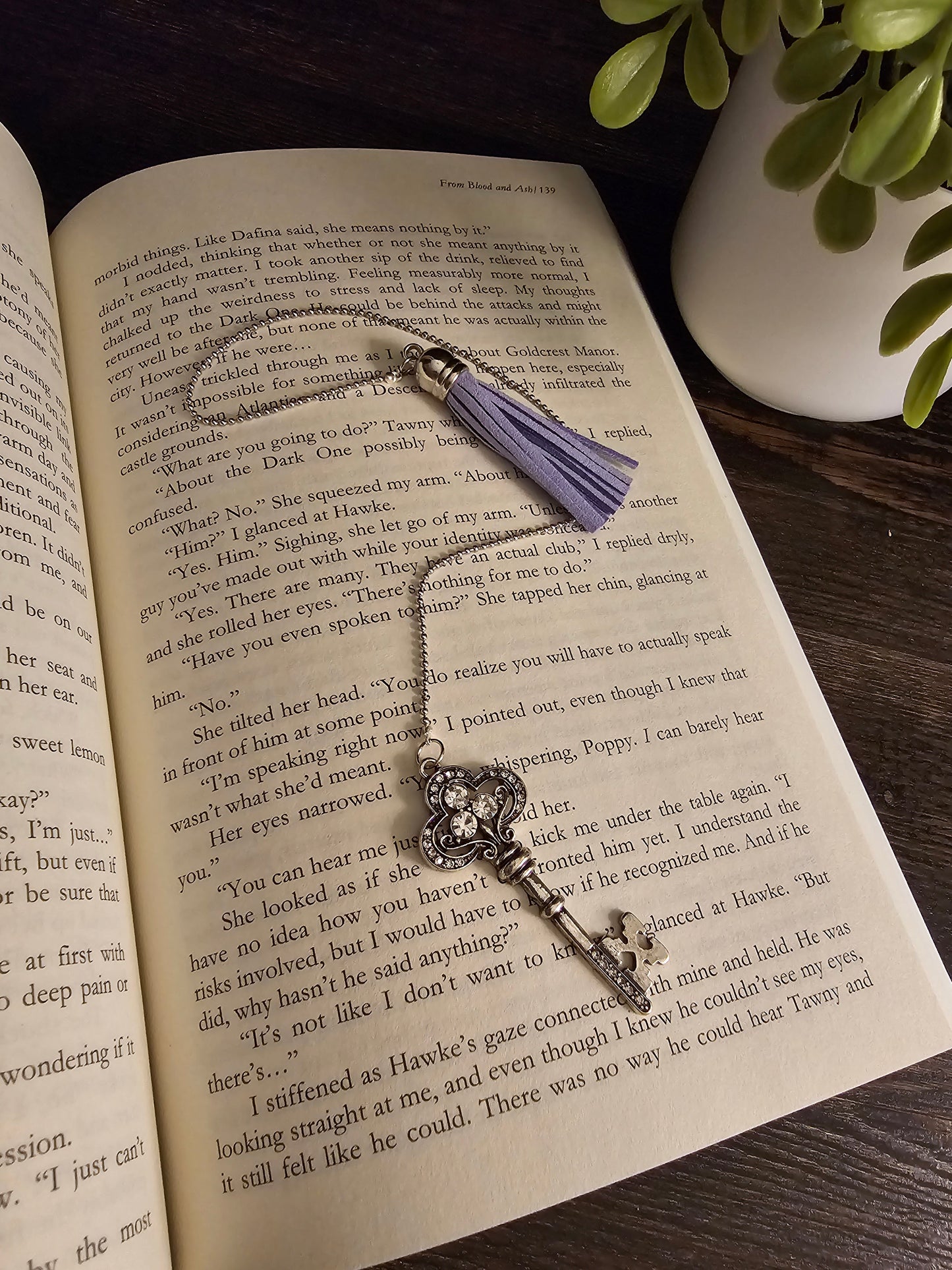 Crystal Key w/ Tassel